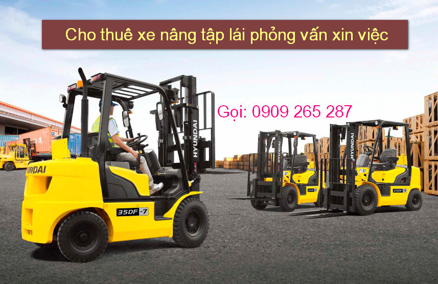 Thi chứng chỉ lái xe nâng Xuân Lộc Đồng Nai cấp tốc 0909 265 287