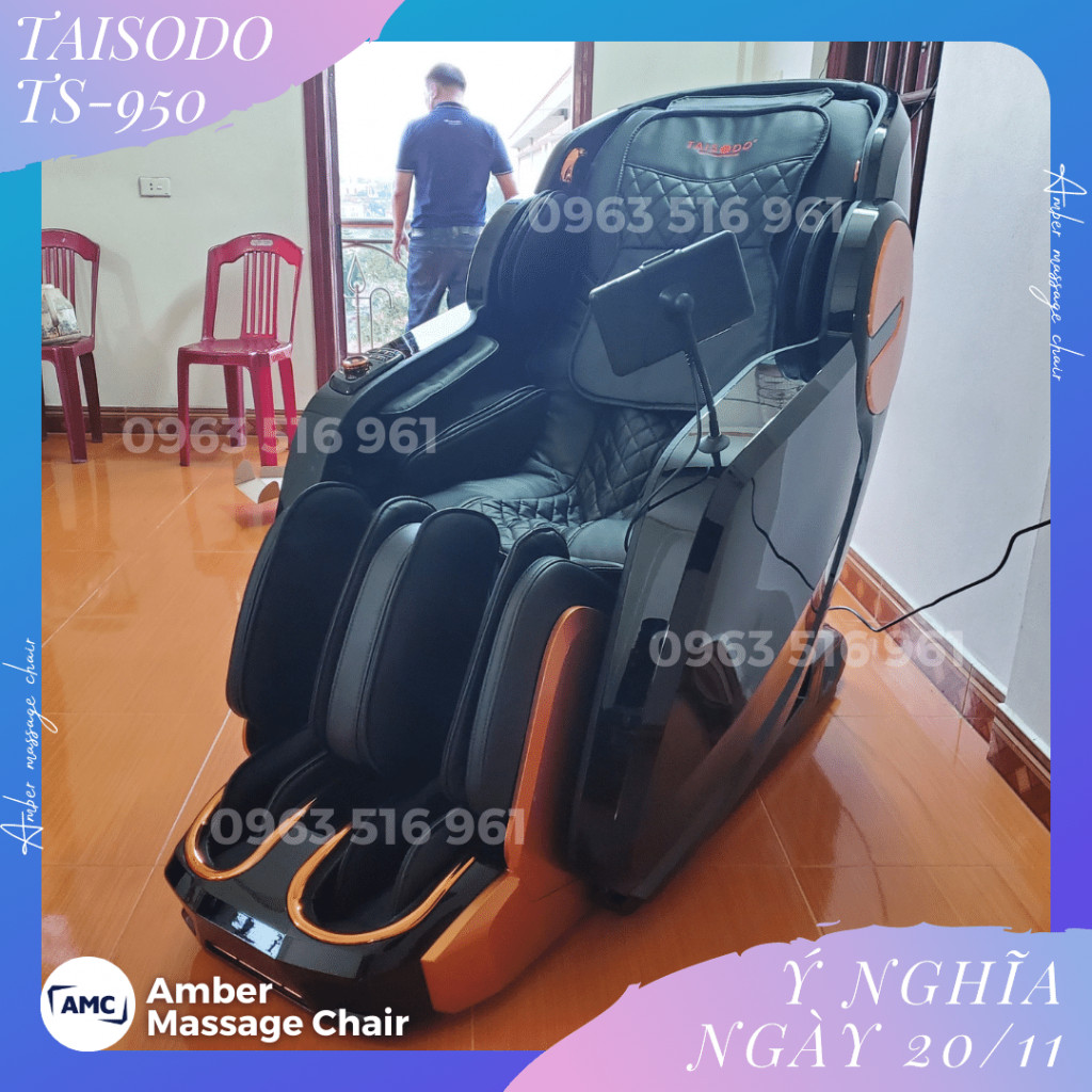 Ghế massage Taisodo 950 ( TS-950 ) Cao Cấp, Đỉnh Cao, Hiện Đại Bậc Nhất 2021