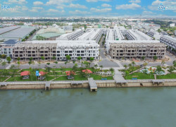 Nhà Phố Hoàn thiện mặt tiền sông Trung Tâm Bến Lức, TT chỉ 1,2 tỷ/căn.
