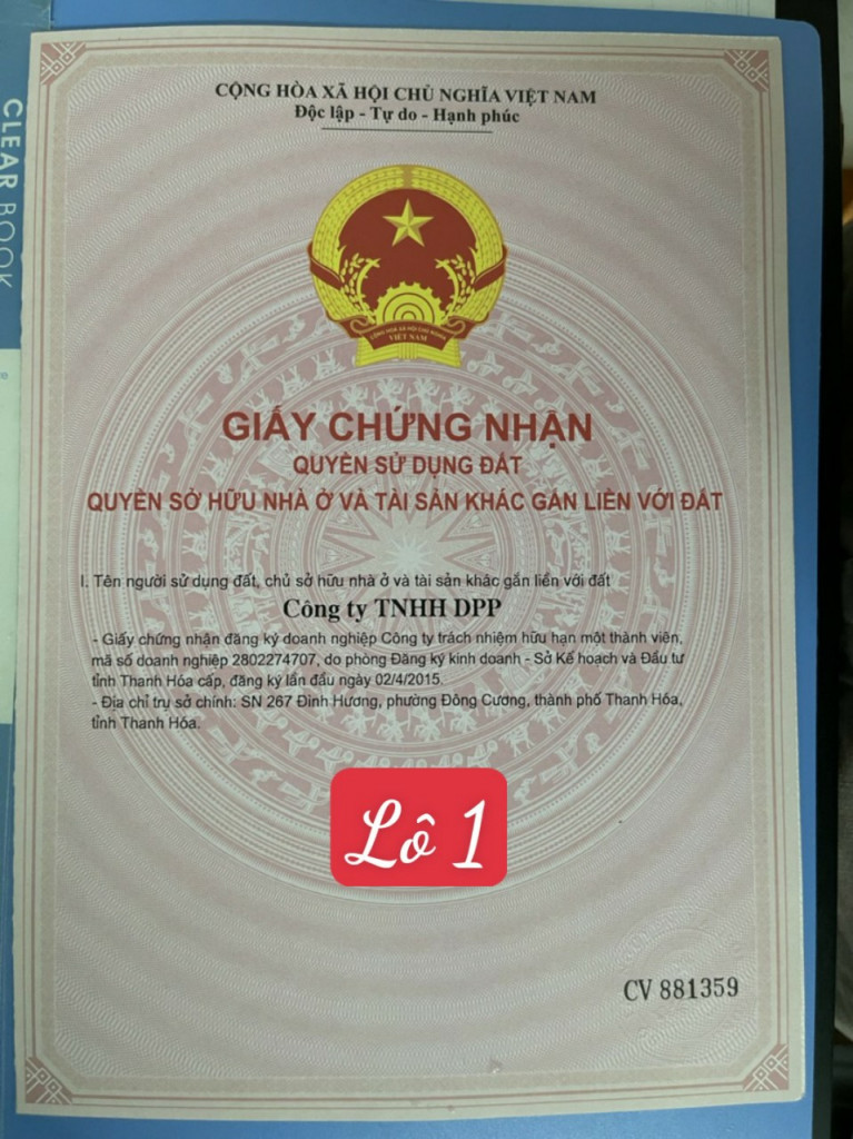 CẦN BÁN 2 TRANG TRẠI NUÔI LỢN THUỘC SỞ HỮU CỦA CÔNG TY TNHH DPP ( Thanh Hóa )