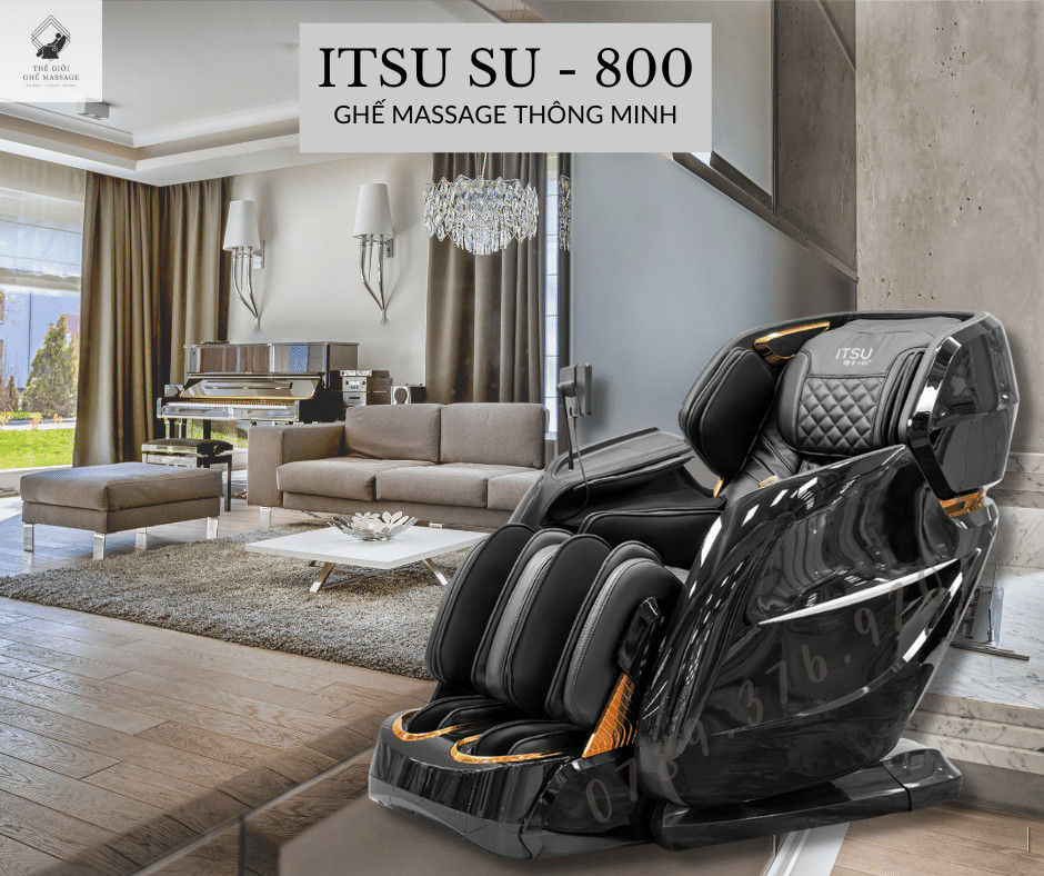 Ghế massage ITSU SU-800 5D PLUS TỐT NHẤT HIỆN NAY