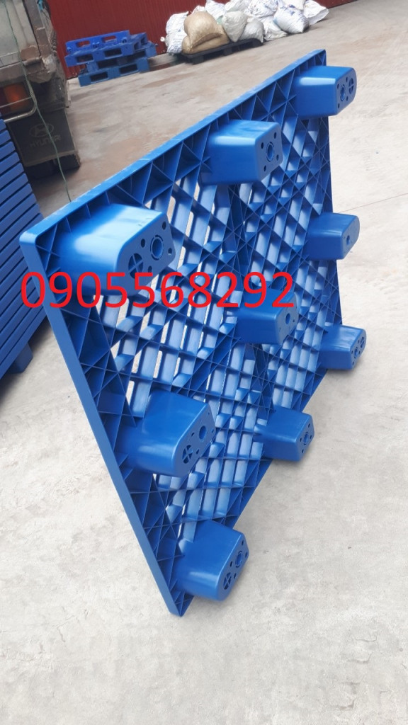 Thanh lý pallet nhựa 9 chân mới sản xuất giá rẻ 0905568292 - 0905749968 - 0932344292 - 0905.681.595