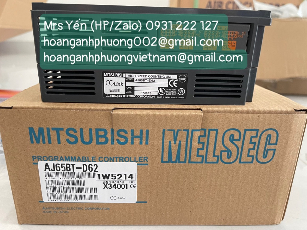 Bộ đếm AJ65BT-D62 | Mitsubishi | giá tốt BH 12 tháng tại Hoàng Anh Phương