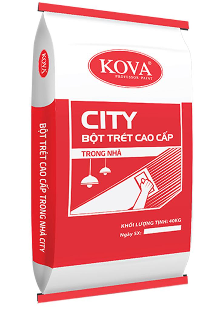 Đại Lý Cấp 1 Bột trét nội thất Kova MT City