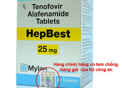 Thuốc Hepbest 25mg điều trị viêm gan B giá bao nhiêu, Mua ở đâu?
