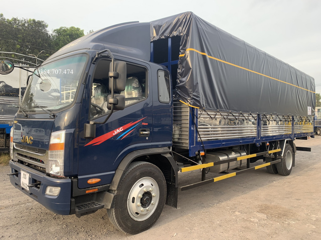 Báo giá xe tải Jac 8t35 thùng dài 7m6 - hỗ trợ trả góp - lãi suất thấp