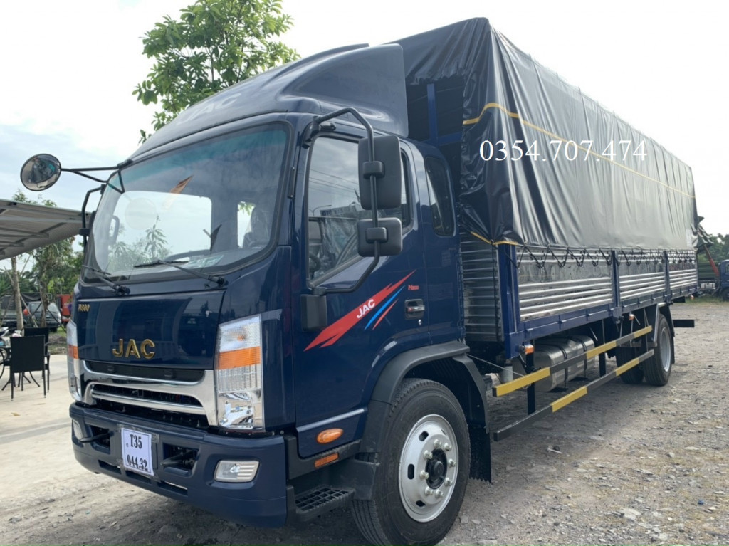 Báo giá xe tải Jac 8t35 thùng dài 7m6 - hỗ trợ trả góp - lãi suất thấp