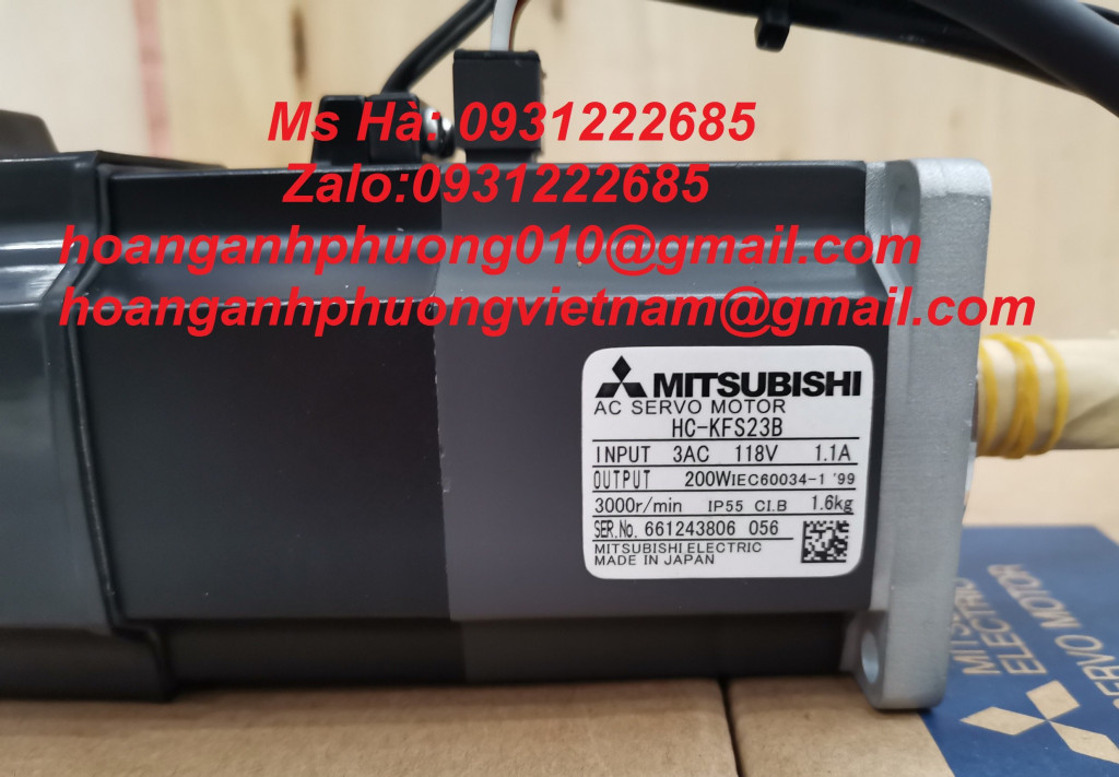 HC-KFS23B mitsubishi | servo motor | giá tốt