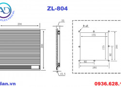 Lọc bụi quạt hút – Fan Filter ZL-804