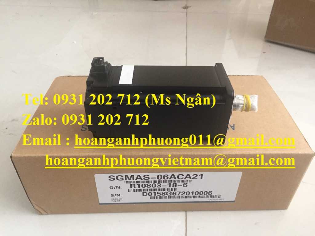 SGMAS-06ACA21 | Động cơ Servo | Yaskawa | giá tốt