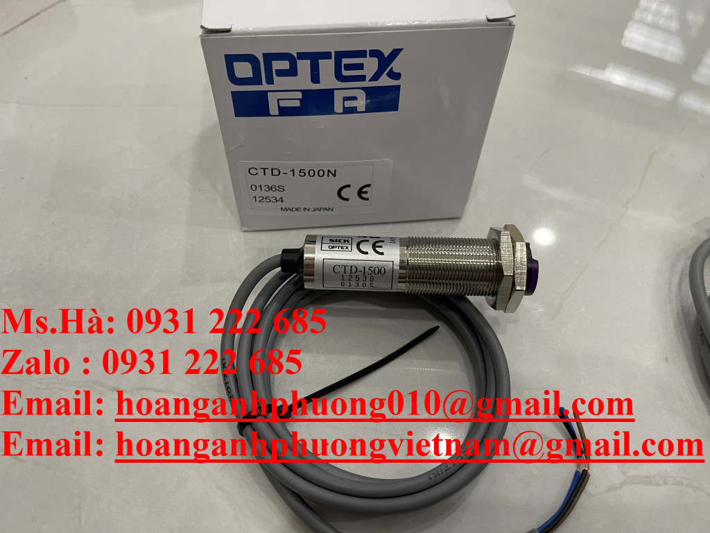 CTD-1500 | Cảm biến quang điện | Optex