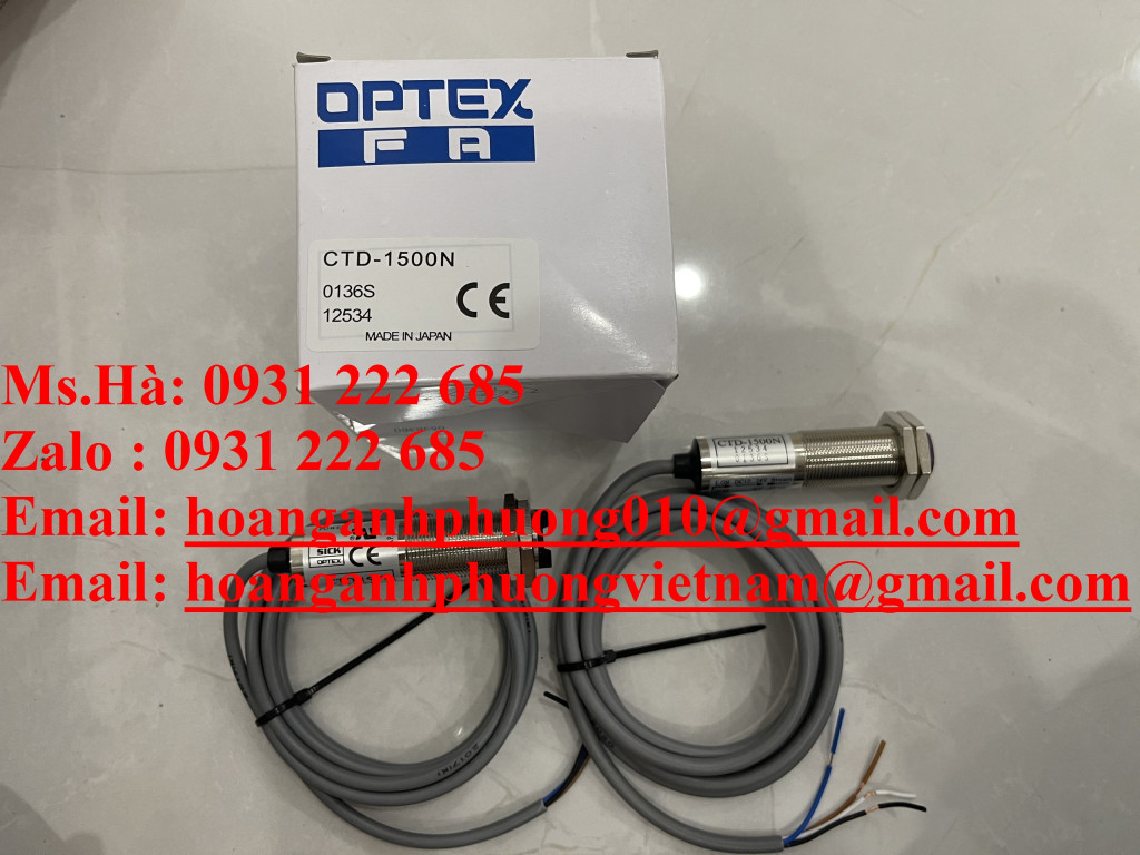 Optex CTD-1500 | sensor | giá cạnh tranh hiện nay