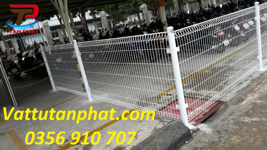 Hàng rào lưới thép hàn, hàng rào sơn tĩnh điện giá rẻ
