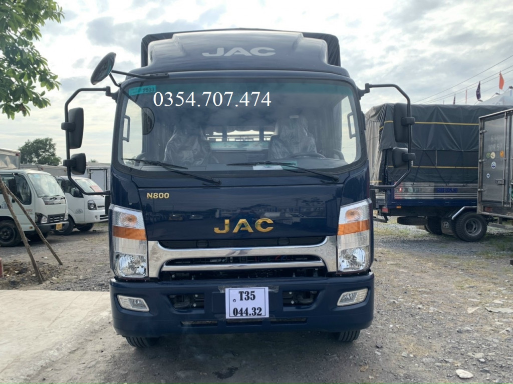 Xe tải Jac 8t35 thùng dài 7m6 - hỗ trợ đóng thùng theo yêu cầu