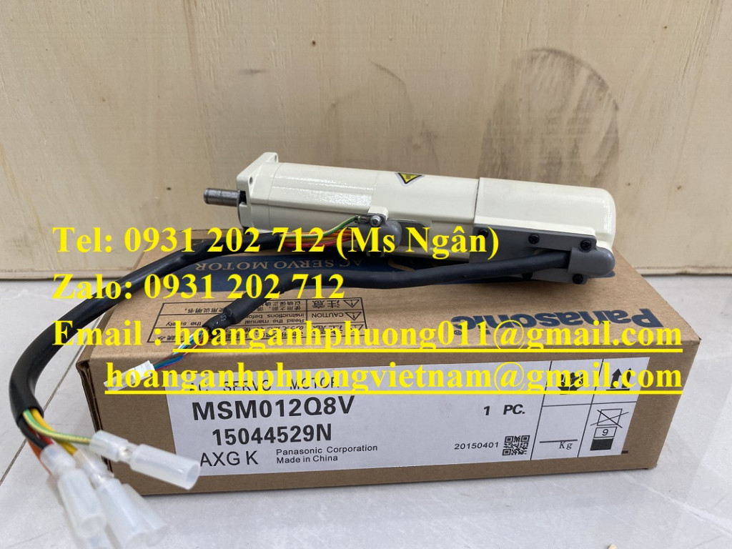 MSM012Q8V | Động cơ Servo | Panasonic