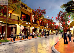 Vườn Vua Resort & Villas - Shophouse khoáng nóng 2 mặt tiền phong cách phố cổ.