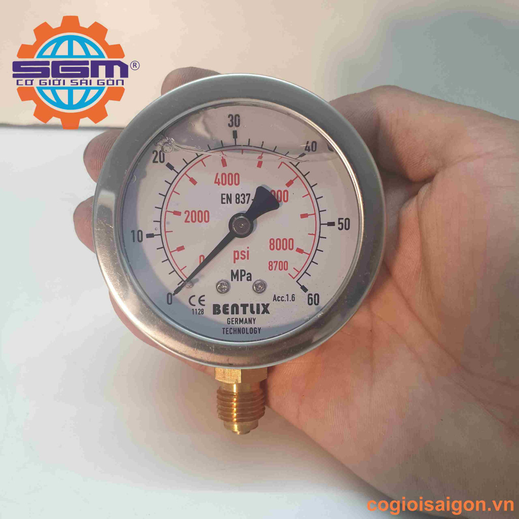 Bộ đồng hồ đo áp suất bơm thủy lực