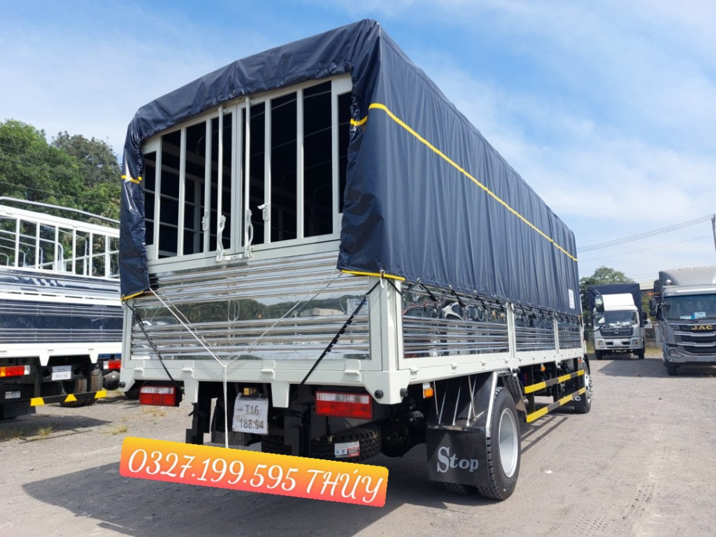 Xe tải Jac N900 9 tấn thùng bạt 7 mét giao ngay