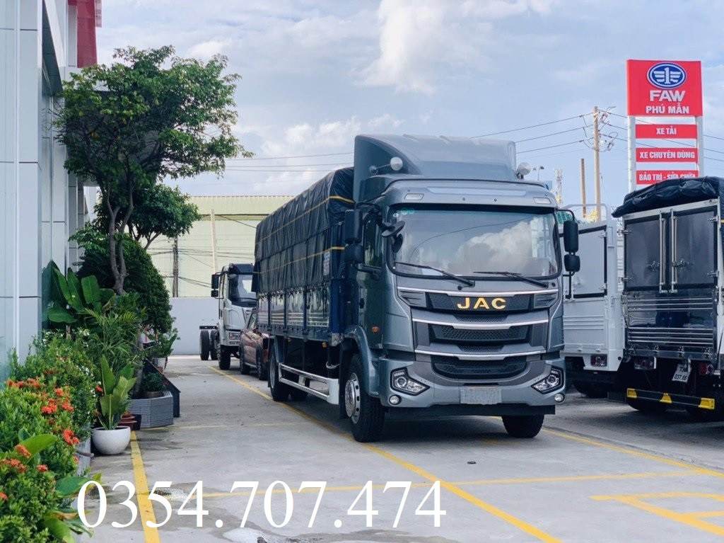 Xe tải jac 9t thùng dài 8m2 - sẵn xe - giao ngay