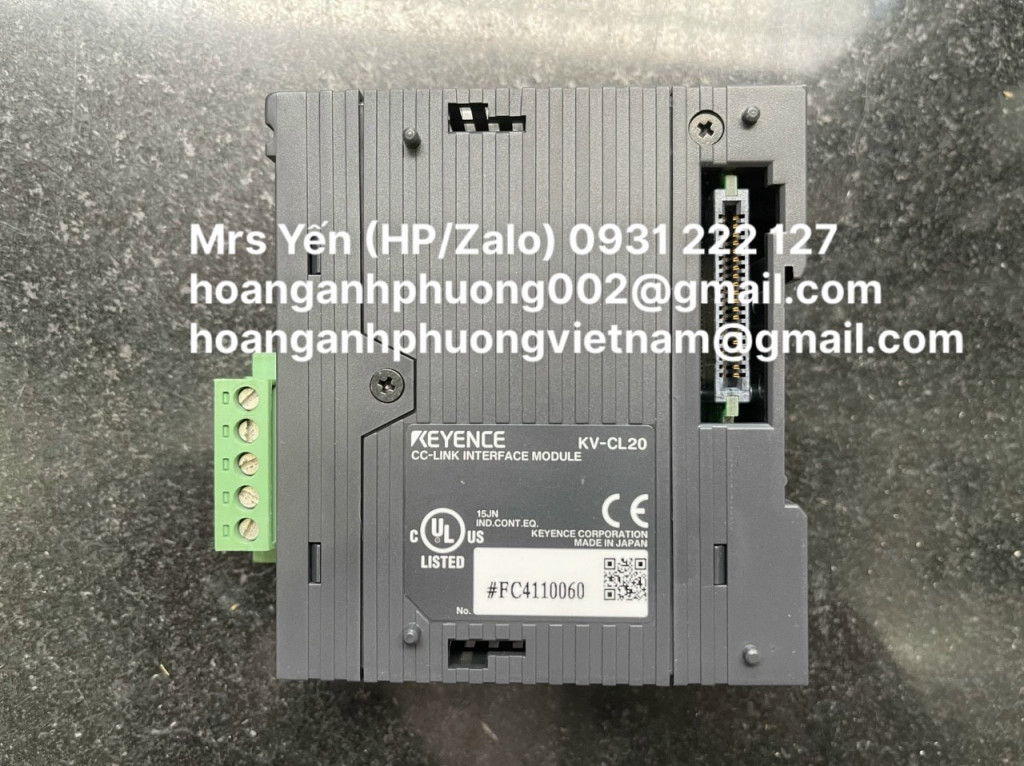 KV-CL20 | Keyence | Mô Đun CC-Link PLC | Hoàng Anh Phương