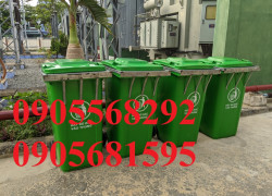 Thùng rác 240 lít đã gia cố giá cực rẻ 0905681595