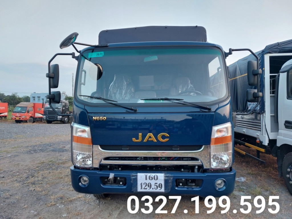 Xe tải Jac 6t6 thùng dài 6m2 động cơ Cummins