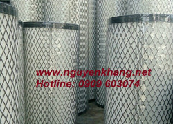 Lõi lọc bụi sơn tĩnh điện - PE, giấy, nắp gài