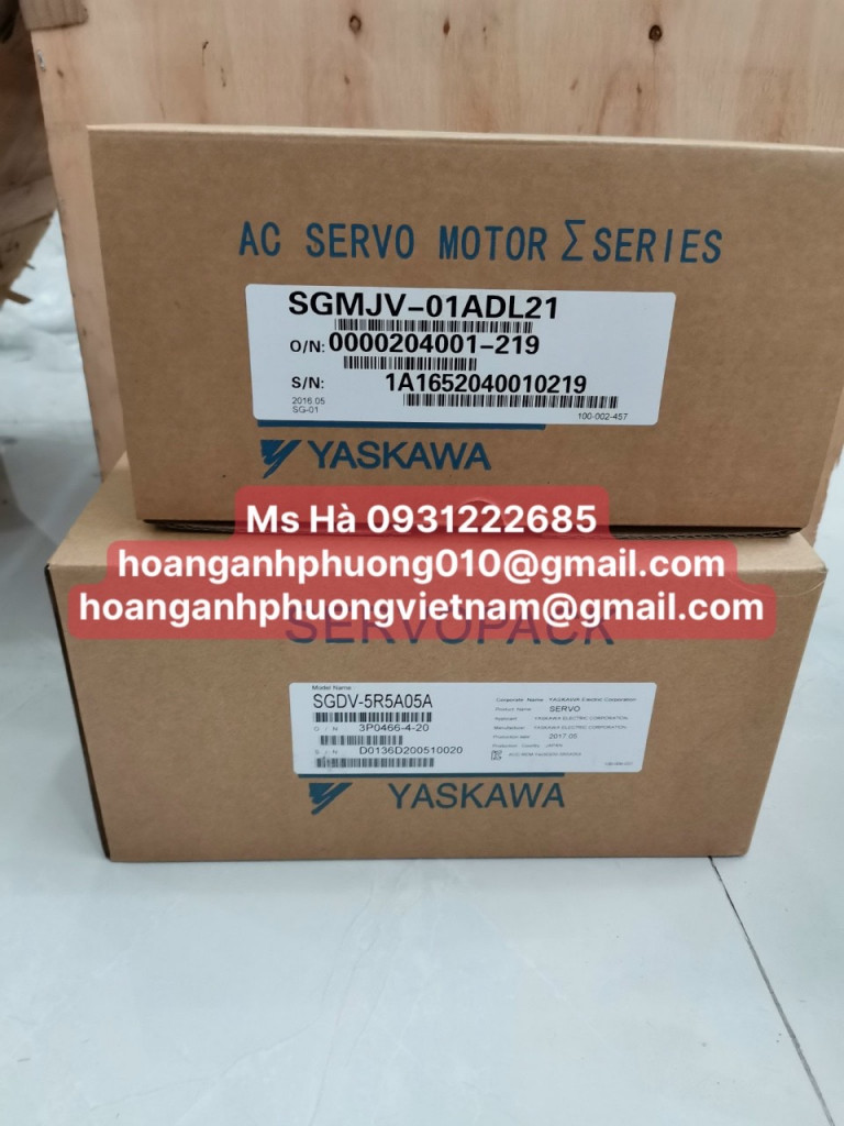 Chuyên motor Yaskawa SGMJV-01ADL21 nhập khẩu