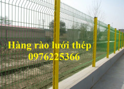 Hàng rào lưới thép, lưới hàng rào D4, D5, D6 theo yêu cầu