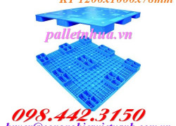 Pallet nhựa lót sàn 1200x1000x78mm PL02LS